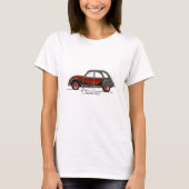 2CV Citroen Charleston T-shirt (Voorkant)