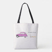 2CV - de eend - de legende Tote Bag (Achterkant)