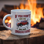 2CV Deux Chevaux Oldtimer Je zult het nooit begrij Koffiemok