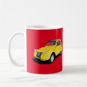 2CV geel - doe-het-zelf mok (Links)