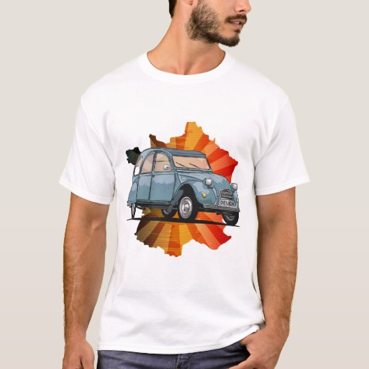2CV Hotsun T-shirt (Voorkant)