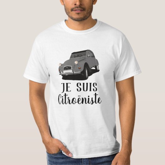2CV - Je suis T-shirt (Voorkant)