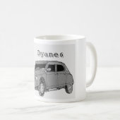 2cv koffiemok (Voorkant rechts)