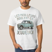 2CV Route T-shirt (Voorkant)