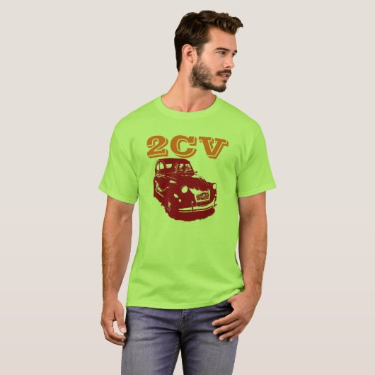 2CV T-SHIRT (Voorkant volledig)