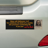 2d2ars5, Velen noemen Halloween "kwaad" Toch beroe Bumpersticker (Op auto)
