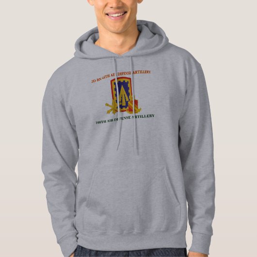 2D BN 44TH AIR DEFENSE ARTILLERY HOODED SWEATSHIRT (Voorkant)