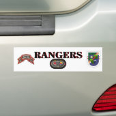 2D Bn (RANGER) 75E Infanterieur Bumpersticker (Op auto)