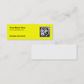 2D Code Visitekaartjes - Skinny (Voorkant / Achterkant)