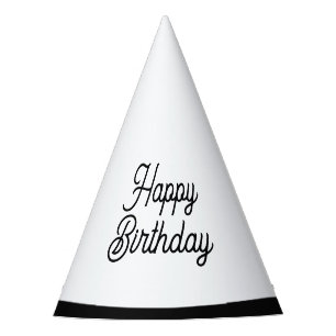 2D Comic Style Birthday Feesthoedjes