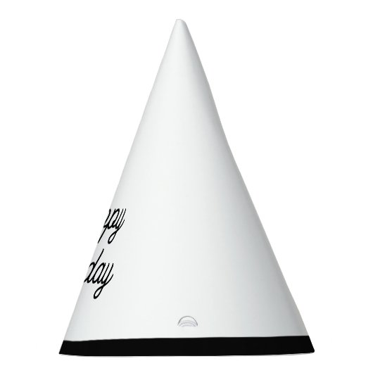 2D Comic Style Birthday Feesthoedjes (Rechts)