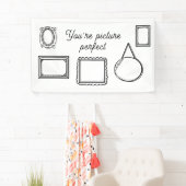 2D Comic Style Photo Booth Achtergrond  Spandoek (Insitu)