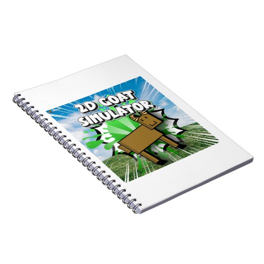 2D Goat Simulator Notitieboek (Rechterzijde)