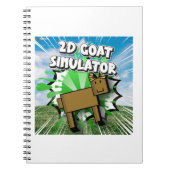 2D Goat Simulator Notitieboek (Voorkant)