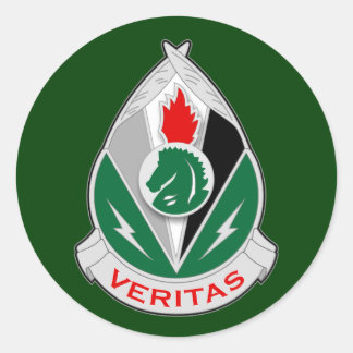 2d Groep psychologische operaties DUI Ronde Sticker