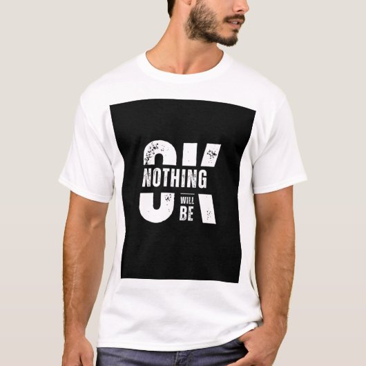 2D kunst eenvoudig en uniek t shirt 🛍20% korting (Voorkant)