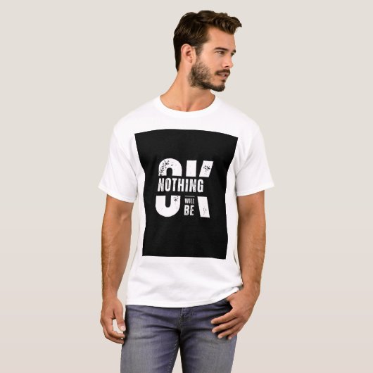 2D kunst eenvoudig en uniek t shirt 🛍20% korting (Voorkant volledig)