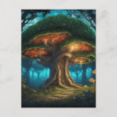 2D lasersnijden, in een 3D-lijst, landschap van ee Feestdagenkaart (Voorkant)