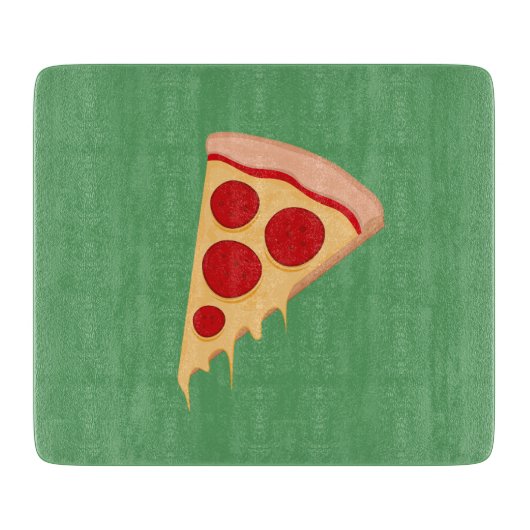 2D-peperonipizza Snijplank (Voorkant)
