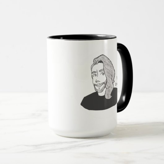 2D Pudding Mok (Voorkant rechts)