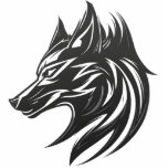 2d tekening Walf Staand Fotobeeldje<br><div class="desc">Een 2D tekening van een wolf logo is een gestileerde weergave van het dier dat wordt gebruikt als symbool of embleem. Dit type van logo wordt vaak gebruikt in branding,  grafisch ontwerp,  en marketing om ondernemingen of organisaties te vertegenwoordigen die sterkte,  macht,  en een verbinding aan natuur willen overbrengen.</div>