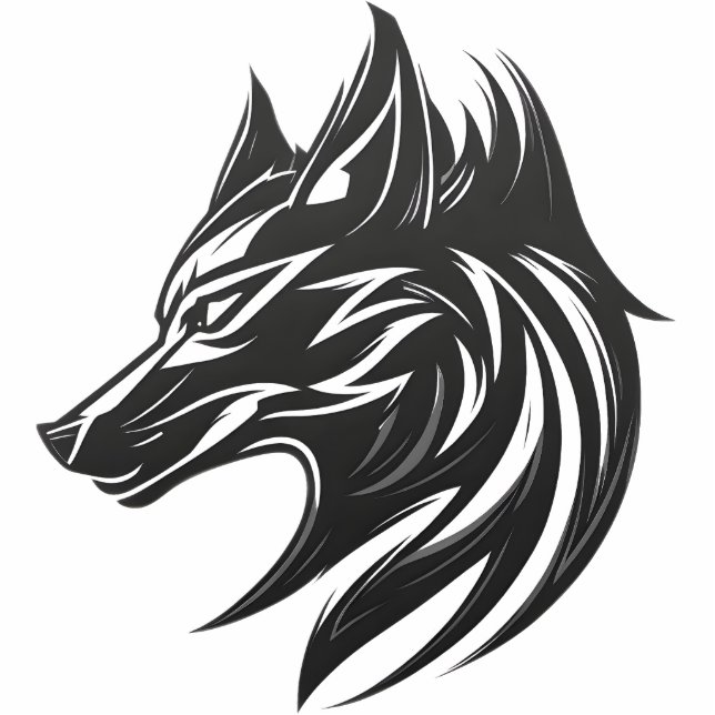 2d tekening Walf Staand Fotobeeldje (Voorkant)