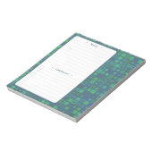 2D vierkanten | Dagelijkse opmerkingen en checklis Notitieblok (Linkerzijde)