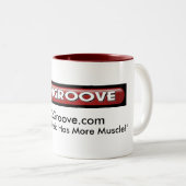 2DaGroove-Mok Tweekleurige Koffiemok (Voorkant rechts)