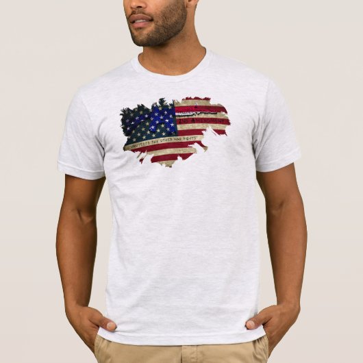 2de amendement beschermt de andere rechten t-shirt (Voorkant)