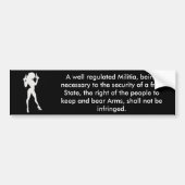 2de amendement bumpersticker (Voorkant)