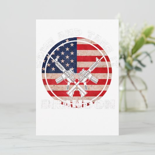 2de amendement Pistool rechten komt en brengt het Save The Date (Staand voorkant)