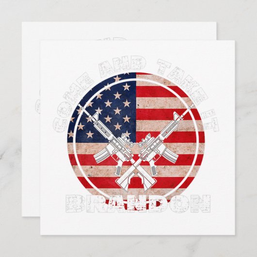 2de amendement Pistool rechten komt en brengt het  Save The Date (Voorkant / Achterkant)