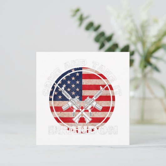 2de amendement Pistool rechten komt en brengt het  Save The Date (Staand voorkant)