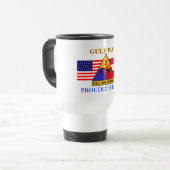 2DE ARMORED DIVISION GULF WAR REVEL MUG REISBEKER (Voorkant links)