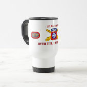 2DE BATTALION 319E VELD ARTILLERY TRAVEL MUG REISBEKER (Voorkant links)
