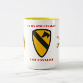 2DE BATTALION 5E CAVALRY 1STE CAVALRY-MOK TWEEKLEURIGE KOFFIEMOK (Center)