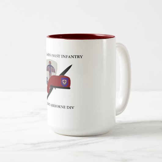 2DE BATTALION (ABN) 501STE MOK INFANTRY (Voorkant rechts)