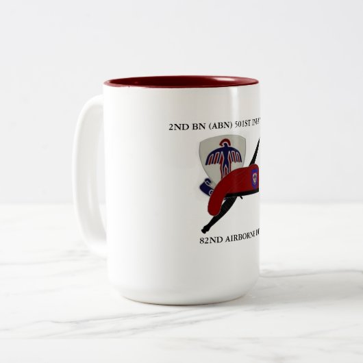 2DE BATTALION (ABN) 501STE MOK INFANTRY (Voorkant links)