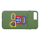 2DE BATTALION (ABN) 504E INFANTRY iPHONE-ZAAK Case-Mate iPhone Case (Achterkant (Horizontaal))