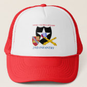 2DE BN 17E VELD ARTILLERY 2DE INFANTRY DIVISION TRUCKER PET (Voorkant)