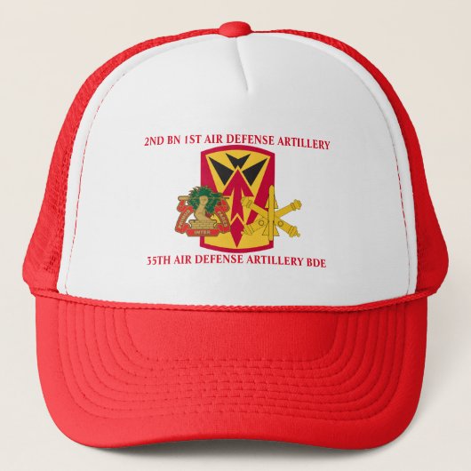 2DE BN 1ST AIR DEFENSE ARTILLERY 35TH AIR DEFENSE TRUCKER PET (Voorkant)