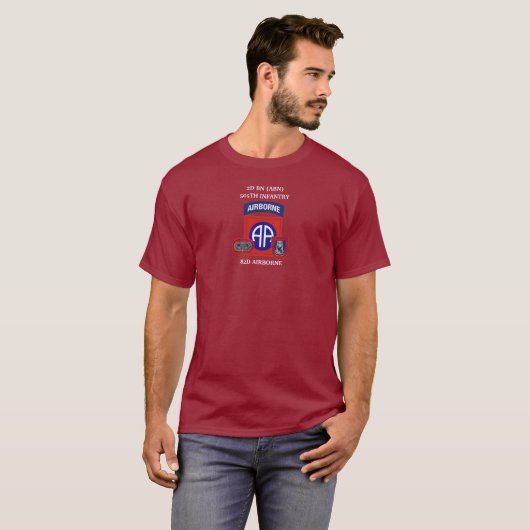 2DE BN (ABN) 505E INFANTRY T-SHIRT (Voorkant volledig)