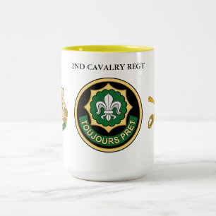 2DE CAVALRY-MOK  TWEEKLEURIGE KOFFIEMOK