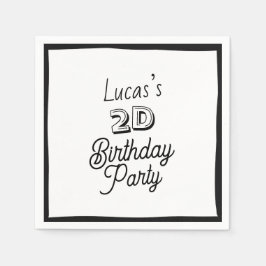 2de dag na de tweede verjaardag van de Comic Boys Servet