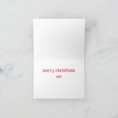 2de favoriete kind - Funny Sibling Kerstmis Kaart (Binnen)