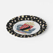 2De filmtheaterdag van Birthday Papieren Bordje (Gekanteld)