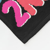 2de graad meisjes Unicorn Crush Second Grade terug Fleece Deken (Hoek)