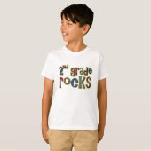2de graad Rocks Tweede T-shirt (Voorkant volledig)