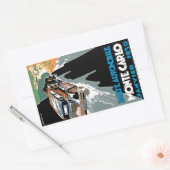 2de grote prijs Automobile de Monte Carlo Rechthoekige Sticker (Envelop)