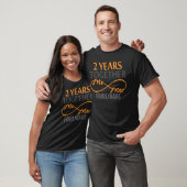 2de Jubileum de heer Dhr. & Mrs Infinity Gepersona T-shirt (Unisex)